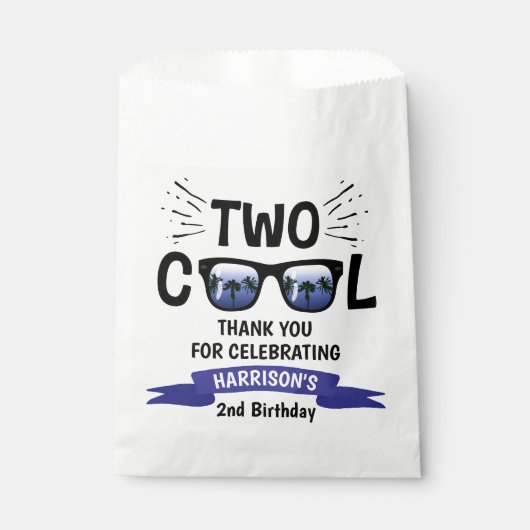 男カッコいい子二人の誕生日 フェイバーバッグ (正面)