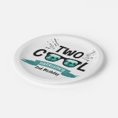 男カッコいい子二人の誕生日 ペーパープレート (アングル)