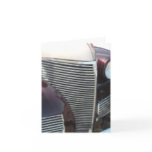 男クラシック人用通りロッド誕生日カード