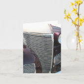 男クラシック人用通りロッド誕生日カード カード (黄色い花)