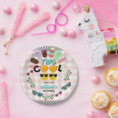 男クールの子かわいい夏の甘いクール2歳の誕生日 ペーパープレート (パーティー)