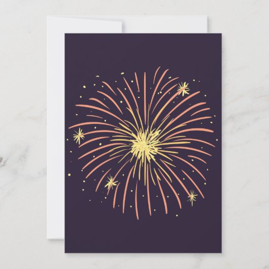 男クールの子かわいおもしろいおもちゃロボット第1誕生日 招待状 (裏面)