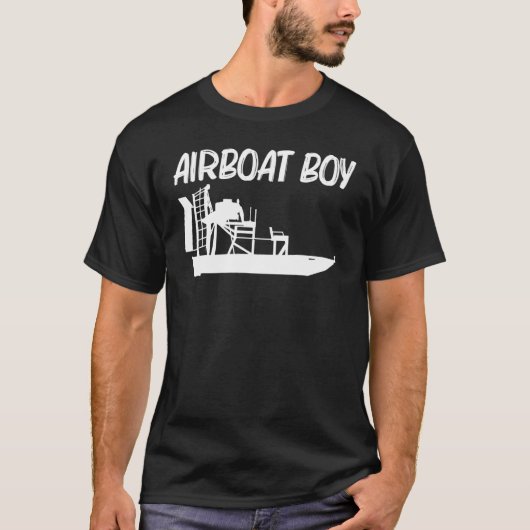 男クールの子のための飛行船B飛行船 Tシャツ (正面)
