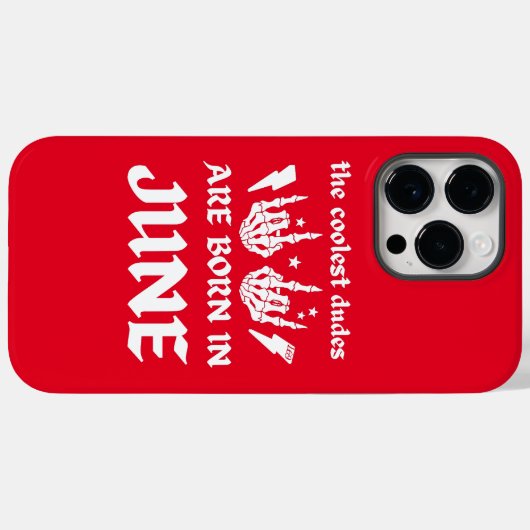 男クール達は生まれ六月だ Case-Mate iPhoneケース (裏面 (横))