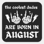 男クール達は生誕生まれ威厳がある生だ スクエアシール (正面)