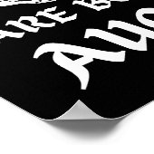 男クール達は生誕生まれ威厳がある生だ ポスター (角)