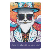 男スタイリッシュ人 ミニクリップボード (裏面)