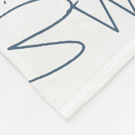 男パーソナライズされたの名航海の前 フリースブランケット (角)