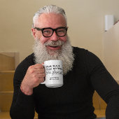 男パーソナライズされた神話の伝説の贈り物 ツートーンマグカップ