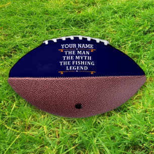 男パーソナライズされた神話魚釣り伝説 アメリカンフットボール