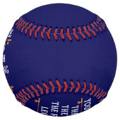 男パーソナライズされた神話魚釣り伝説 ソフトボール (裏面)