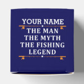 男パーソナライズされた神話魚釣り伝説 フェイバーボックス (上部)