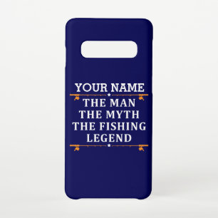 男パーソナライズされた神話魚釣り伝説 SAMSUNG GALAXY S10ケース