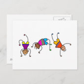 男ファンキーの子 ポストカード (正面/裏面)