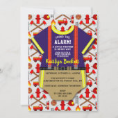 男モダン子の赤ちゃんシャワー 招待状 (正面)