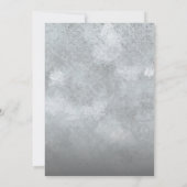 男モダン60エレガント歳の誕生日パーティー 招待状 (裏面)