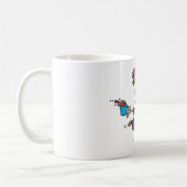 男ランニングのコーヒー コーヒーマグカップ (左)