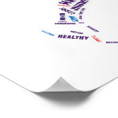 男ランニング女 ポスター (角)