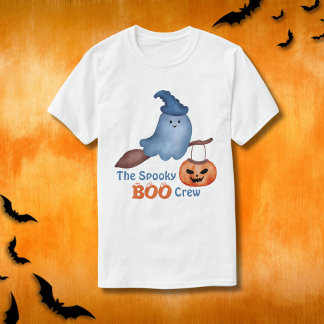 男不気味の子にマッチするブハロウィーンの家族 Tシャツ