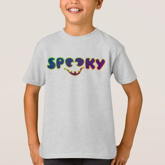 男不気味の子Tシャツのハロウィーンの衣装 Tシャツ (正面)