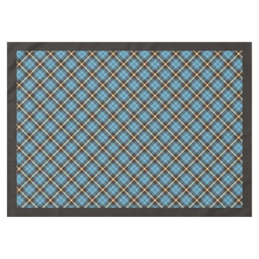 男伝統的のためのシックな格子柄のテーブルクロス贈り物 テーブルクロス (正面(横))