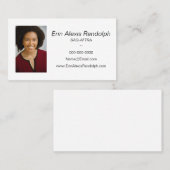 男優と女優のマーケティング 名刺 (正面/裏面)