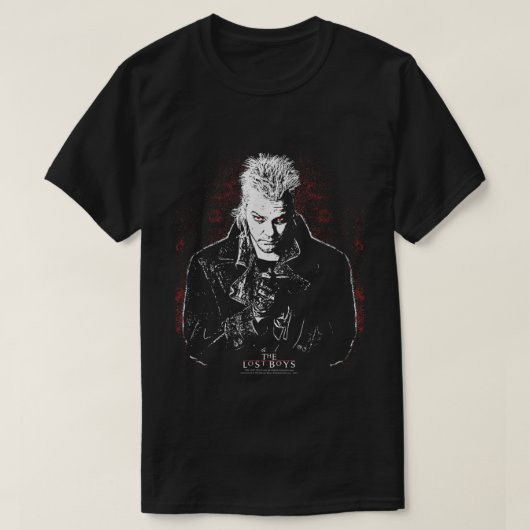 男失ったの子達デイビッド・レッド・アイズ Tシャツ (デザイン正面)