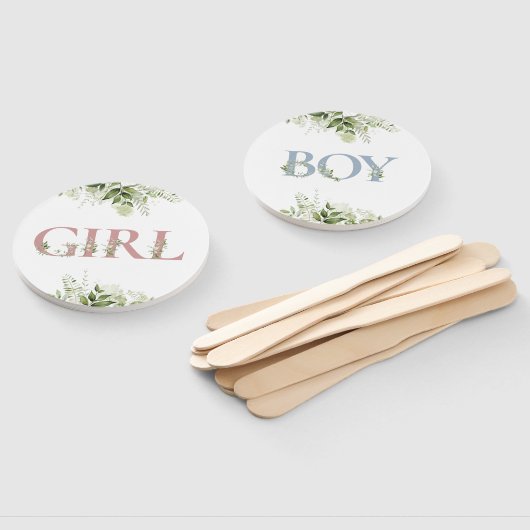 男女が投票ゲームを明らかにする ハンドファン (組立なし)