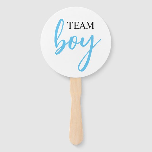 男女の性別でパーティーサインのファンを明かす ハンドファン (正面)