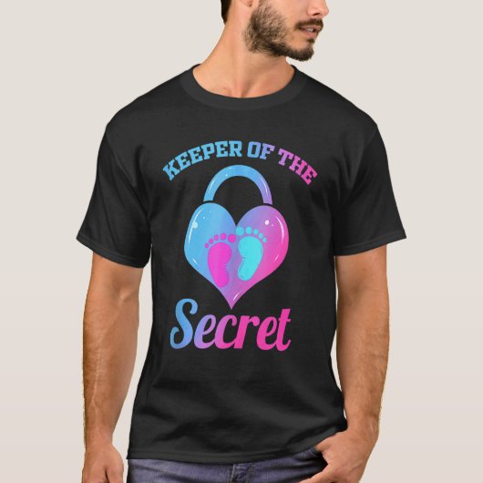男女の親の秘密保持者 Tシャツ (正面)