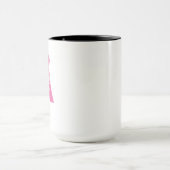 男女タイポグラフィーアイコン デザイン マグカップ (中央)