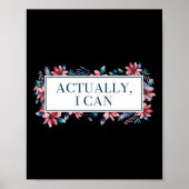 男女共同参画の女性の権利をフェミニストに ポスター (正面)