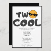 男女兼用おもしろい生誕日 招待状 (正面/裏面)