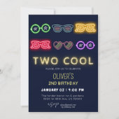 男女兼用おもしろい生誕日 招待状 (正面)