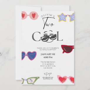 男女兼用おもしろい2歳 招待状