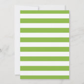 男女兼用なベビーシャワーの招待状の夏レモン 招待状 (裏面)