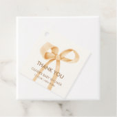 男女兼用シンプルBow Baby Shower フェイバータグ (インサイチュ)