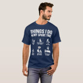 男女兼用スタンダードプードルデザイン Tシャツ (正面フル)