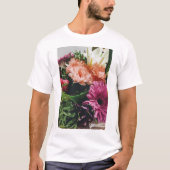 男女兼用フローラルグラフィックTシャツ Tシャツ (正面)