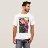 男女兼用フローラルグラフィックTシャツ Tシャツ (正面フル)