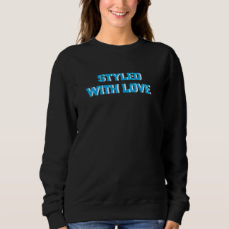 男女兼用ブラックカラーTシャツ スウェットシャツ