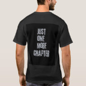 男女兼用ブラック グラフィックTシャツ Tシャツ (裏面)