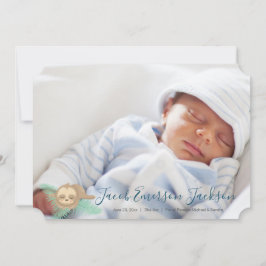 男女兼用ベビースロットベビー写真のお知らせ 案内状