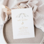 男女兼用ベビー散布お祝い |シャワー 招待状