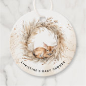 男女兼用ベビー親愛ベイビーシャワーありがとう フェイバータグ (正面)