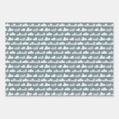 男女兼用ベビー ラッピングペーパーシート (正面2)