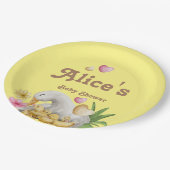 男女兼用ママとベビーかわいい赤ちゃんシャワー ペーパープレート (アングル)