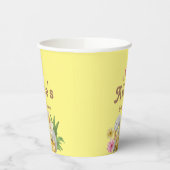 男女兼用ママとベビーかわいい赤ちゃんシャワー 紙コップ (左)