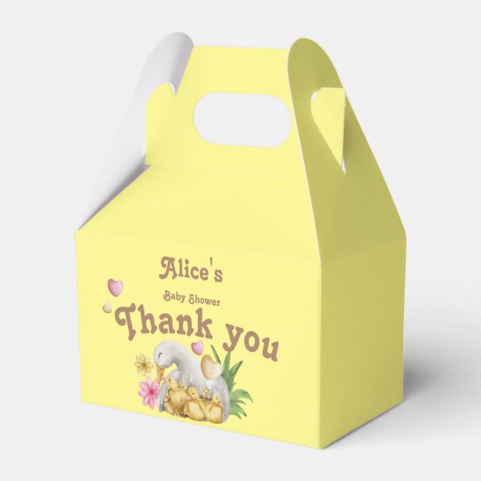 男女兼用ママとベビーかわいい フェイバーボックス (裏面サイド)