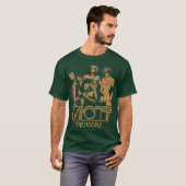 男女兼用モット ヴィンテージギフト ファミリー Tシャツ (正面フル)